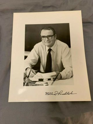 Director Of Fbi - William Ruckelshaus - Signed/autographed - Photo