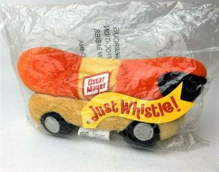 Oscar Mayer Weiner Hot Dog Mobile Car Bean Bag Plush Toy Promo 7 "