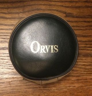 Vintage Orvis Battenkill 3/4 Fly Fishing Reel With Case,  Made In England