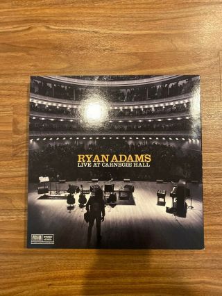 Ryan Adams Live At Carnegie Hall 6 Vinyl Record Box Set 1st Press Oop