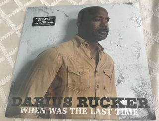 Darius Rucker - When Was The Last Time Lp [vinyl New] Country Album