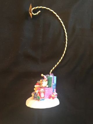 Christopher Radko Christmas Ornament Holder Jack In The Box And Gifts