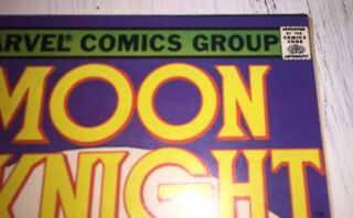 Moon Knight 1 Bill Sienkiewicz Doug Moench Moon Knight origin Marvel First App 2