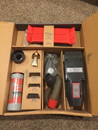 Vintage Kirby Heritage Home Turbo Group Sander With Hose And Clipper Attachments
