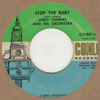 Jamo Thomas Stop The Baby Conlo Co 881 Soul Northern Reggae
