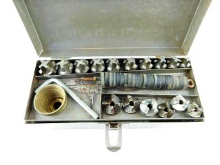 Vintage J.  A.  Sexauer Bibb Type Faucet Professional Valve Seat Forming Tool Set