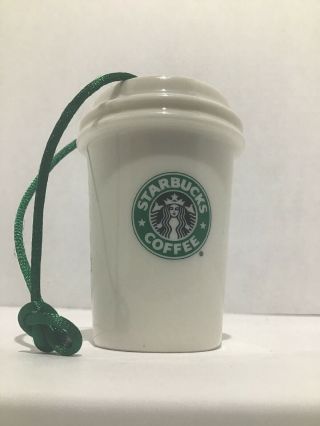 Starbucks Coffee To Go Hot Cup Christmas Ornament 2011 - 1992 Series Cup