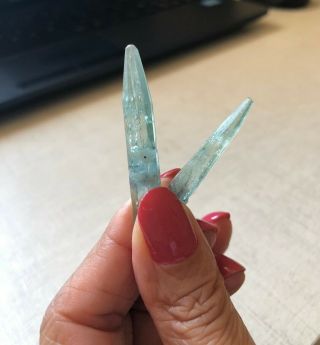 Aquamarine Very Special Crystals,  From Mimoso Do Sul Mine - Brazil.