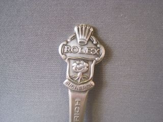Rolex Bucherer of Switzerland Zurich Collector Souvenir Spoon 2