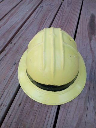 Vtg Jackson Products Fiberglass Hard Hat Iron Worker Constuction Bullard 502