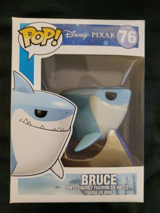 Funko Pop Bruce 76 Vaulted Disney Finding Nemo Shark Dory Pixar