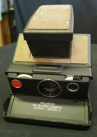 Vintage Polaroid Sx 70 Alpha 1 Model 2 Land Camera