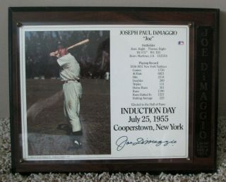 Vintage Joe Dimaggio Auto Signed Hof Photo Ltd Ed Loa From Jsa York Yankees
