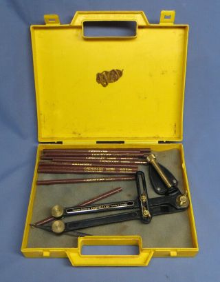 Vintage Veritas Transfer Scribe Marking Guage/woodworking Tool & Pencils