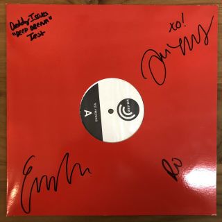 DADDY ISSUES HANDWRITTEN LYRIC SHEET,  SIGNED TEST PRESSING,  MORE 3