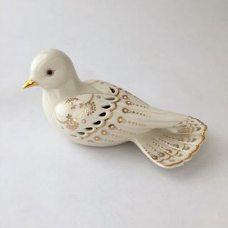 Lenox Jewels Of Light Dove Porcelain Figurine