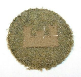 Rare World War I Wool Blanket Engineers Military Patch