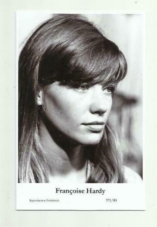 (n511) Francoise Hardy Swiftsure (371/80) Photo Postcard Film Star Pin Up