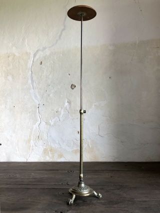 Fine Quality Tall Antique French Bronze Hat Stand C1900.  Ball & Claw Feet