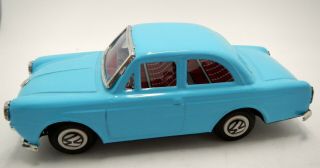 VW Volkswagen 1500 friction tin toy ICHIMURA Japan vintage 2