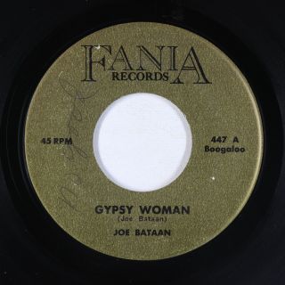 Latin Northern Soul 45 - Joe Bataan - Gypsy Woman - Fania - Mp3