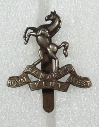 British Army Badge - Royal West Kent Regiment (the Queen 