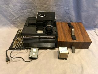 Vintage Bell And Howell Slide Cube 987 Projector With Cube - &