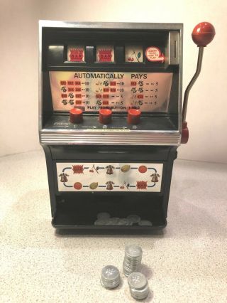 Vintage 1972 Waco Toy Slot Machine Made In Japan