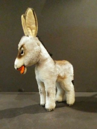 Small Vintage Grissy Steiff Donkey 1960 
