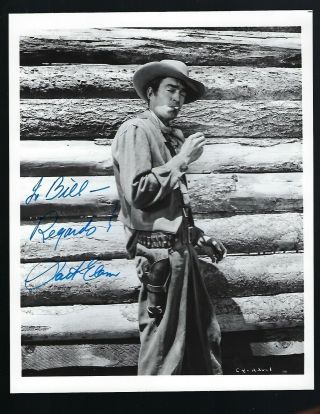 Jack Elam Signed 8 " X 10 " Photograph Villain Western Actor