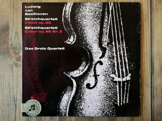 Columbia Stc80546 - Beethoven - String Quartets Nos.  9 & 11 - Drolc Quartet - No Sax