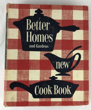 Vtg 1953 Better Homes & Gardens Cook Book 5 Ring Binder 1st Ed.  2nd Print