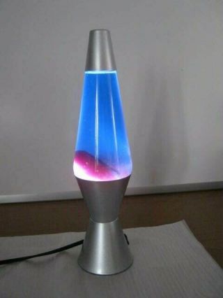Lava Lamp 14.  5 Inch Purple