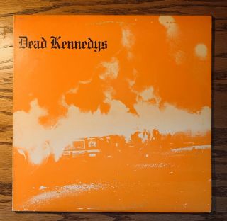 Dead Kennedys Fresh Fruit Vinyl Lp,  Us 1981 Orange Cover Press,  Poster