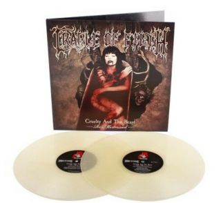 Cradle Of Filth Cruelty And The Beast Limited 300 Glow In.  Dark 2x Lp Vinyl