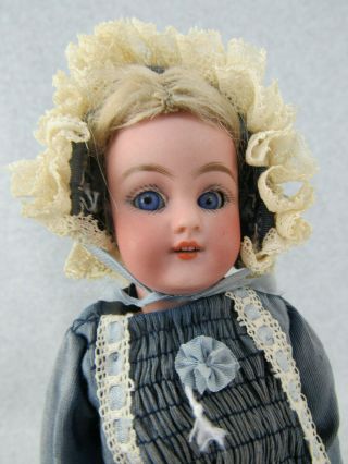 9 " Antique Bisque Head Composition German Dep Simon & Halbig Doll Needs Strung