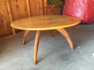 Heywood Wakefield Round (36in) Coffee Table 16in High,