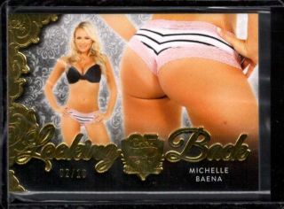 Michelle Baena 2/10 2019 Benchwarmer 25 Years Update Looking Back Butt Card