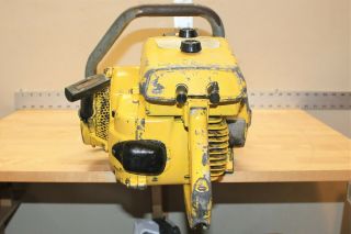Vintage McCulloch 250 Chainsaw With 16 