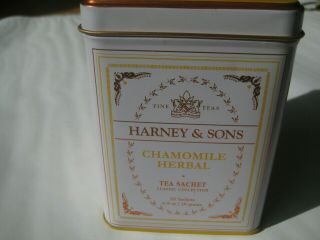 Harney & Sons Chamomile Tea Collectible Tin / Box,