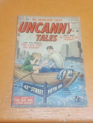 1955 Uncanny Tales Comic No 35