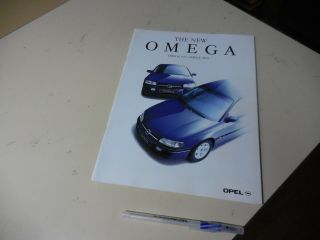 Opel Omega Japanese Brochure 1994/10 E - Xf250 Xf300 X25 X30