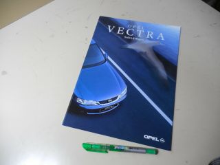 Opel Vectra Japanese Brochure 1999/12 Gf - Xh181/xh201/xh250 X18 G20 X25