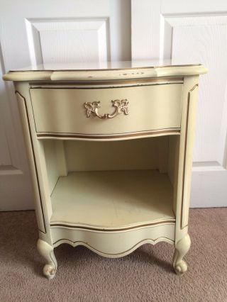 French Nightstand End Side Table Style Mark