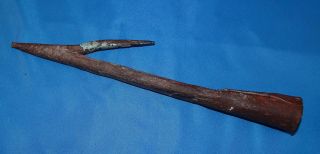 Antique Handmade Loggers Pole Tip Or Harpoon Fishing Spear Pole Tip Hand Wrought