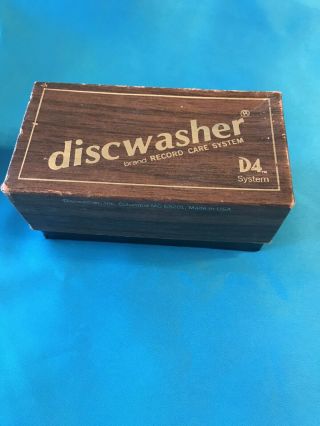 Vtg Discwasher D4 System Vinyl Record Care System Appears 1981