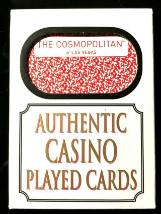 Authentic Las Vegas Nevada The Cosmopolitan Hotel Casino Playing Cards Poker