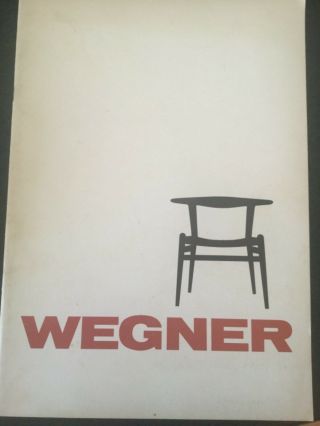 Rare Booklet Johannes Hansen Hans Wegner Furniture Design Eames