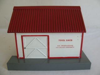 Vintage 1946 - 52 American Flyer Trains S Scale Tool Shed 585 Ex