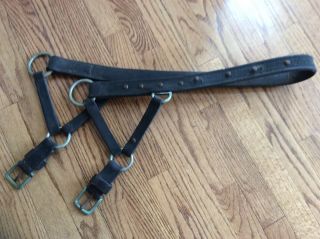 Vintage 48 Inch Horse Leather Harness Strap - Good For Decor